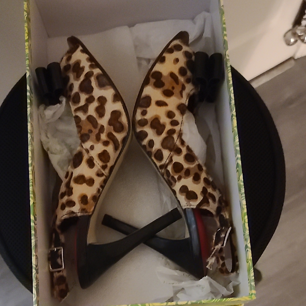 Stylish Leopard Print Heels